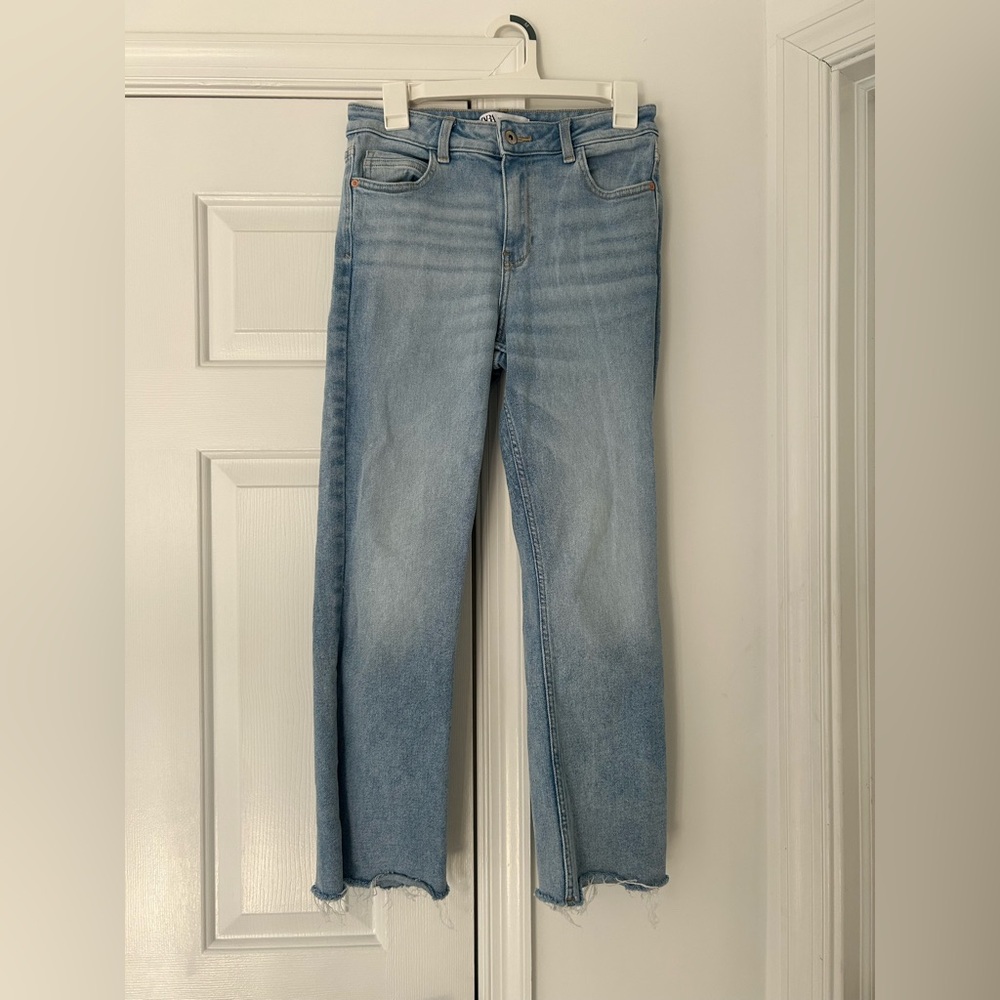Zara Light Blue Denim Jeans